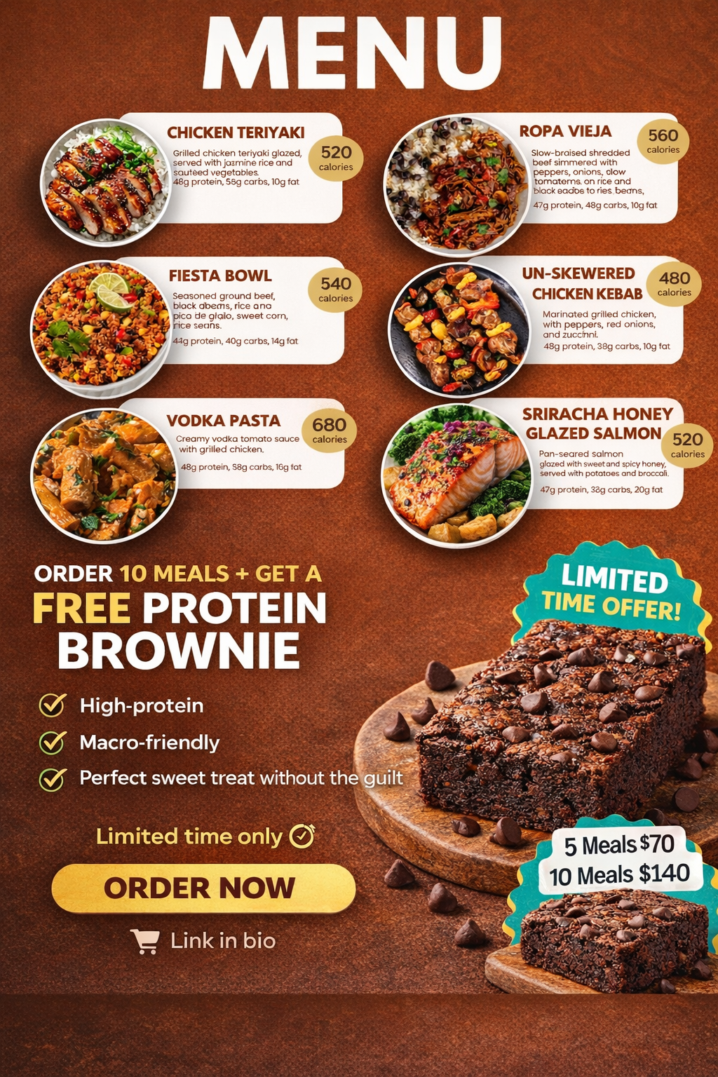 Mix & Match - 5 Meal Plan