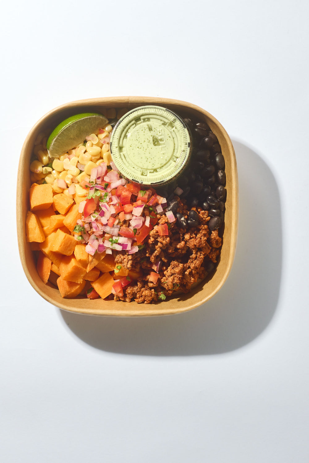 Sweet Potato Ground Beef Bowl