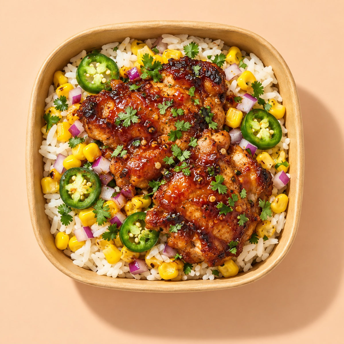 Honey Chipotle Chicken Thighs